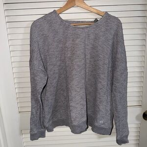 GAP Women’s Heather Gray Crewneck Sweater